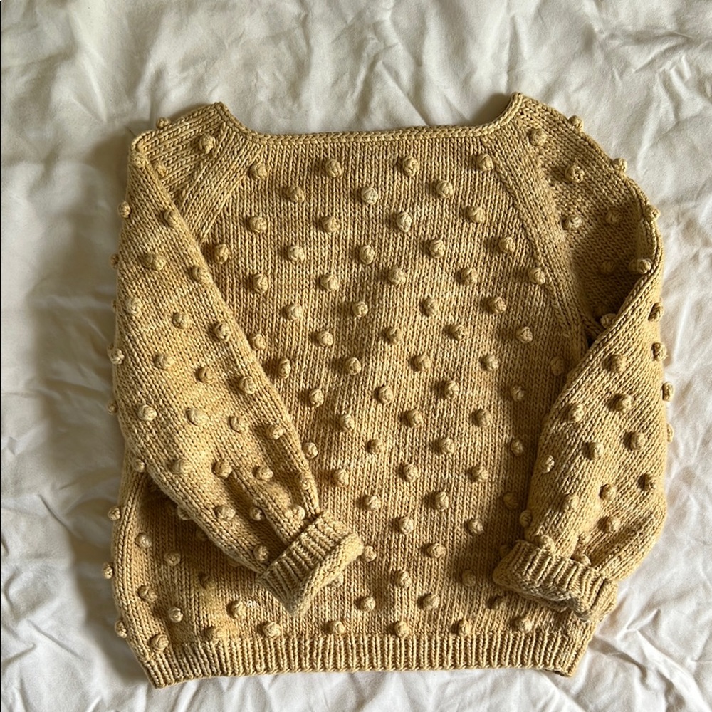 Misha And Puff cotton Sweater root 3-4y